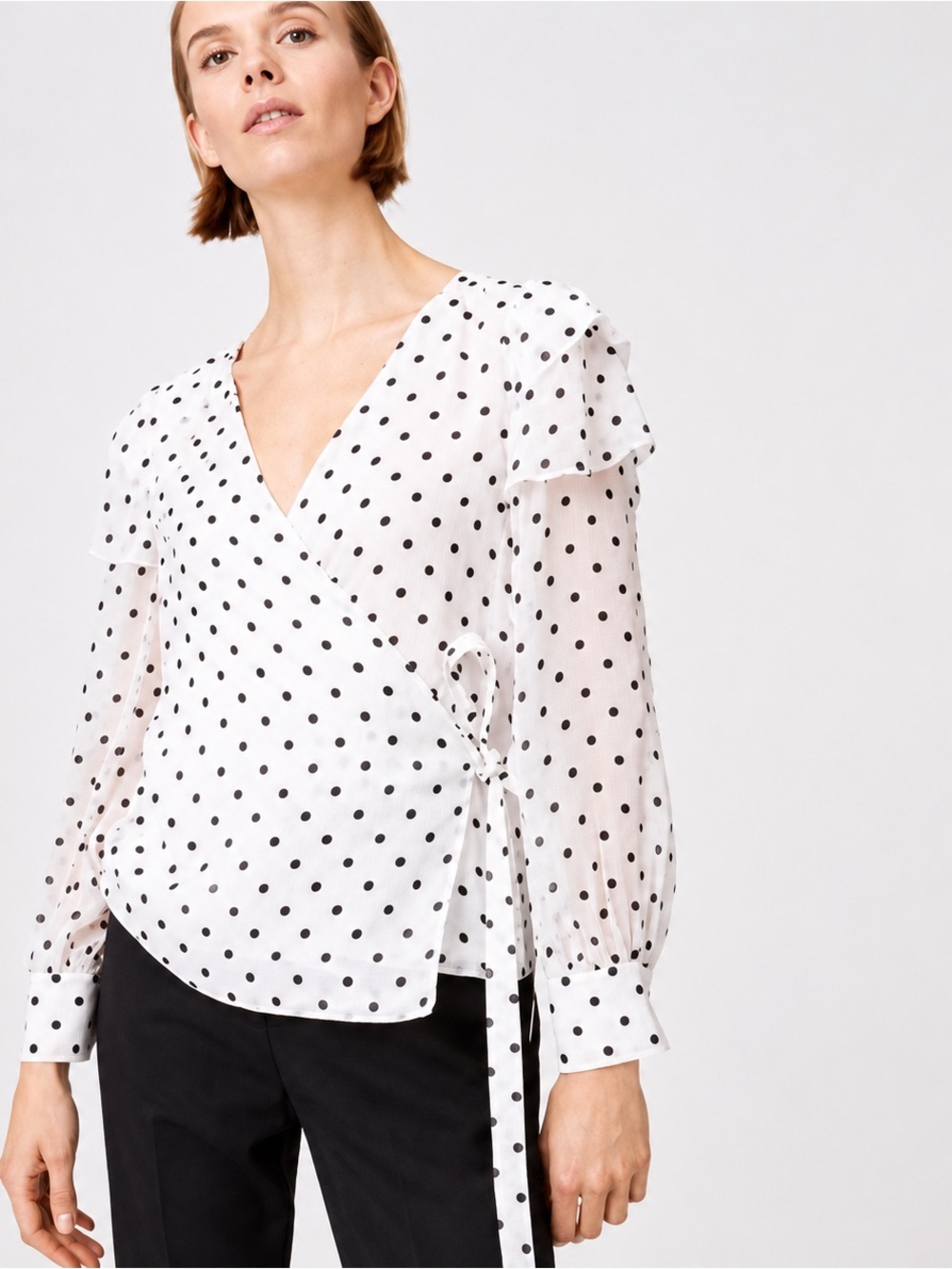 $198 MSRP Club Monaco Silk Blouse
